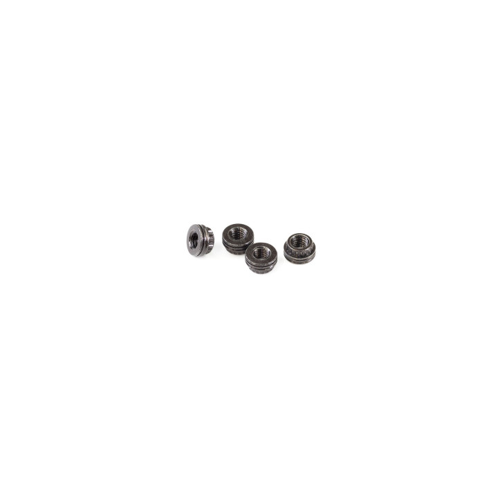 TS092 M3 Press Nut (Black/4Pcs)