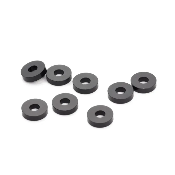 A73820 Aluminum Washer 3X8X2.0mm (Black/8Pcs)