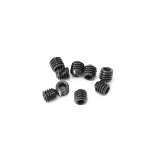 B04303 M3X3mm Set Screw (Cup Point/10Pcs)