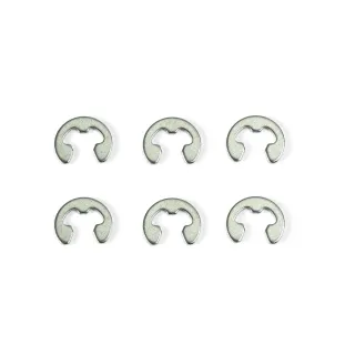 B061025 2.5mm E Ring (6Pcs)