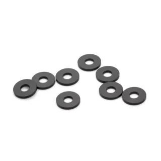 A73810 Aluminum Washer 3X8X1.0mm (Black/8Pcs)