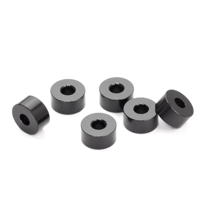 A73840 Aluminum Washer 3X8X4.0mm (Black/6Pcs)