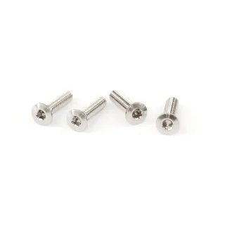 B01312ST M3X12mm Titanium Slim Head Screw (4Pcs)
