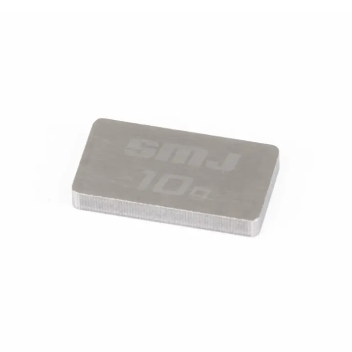 SMJ3633 Tungsten Balance Weight 10G (11X19.7X2.5mm)