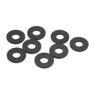 SMJ1035 Rubber Body Mount Spacer L (6X14X1.0mm/8Pcs)