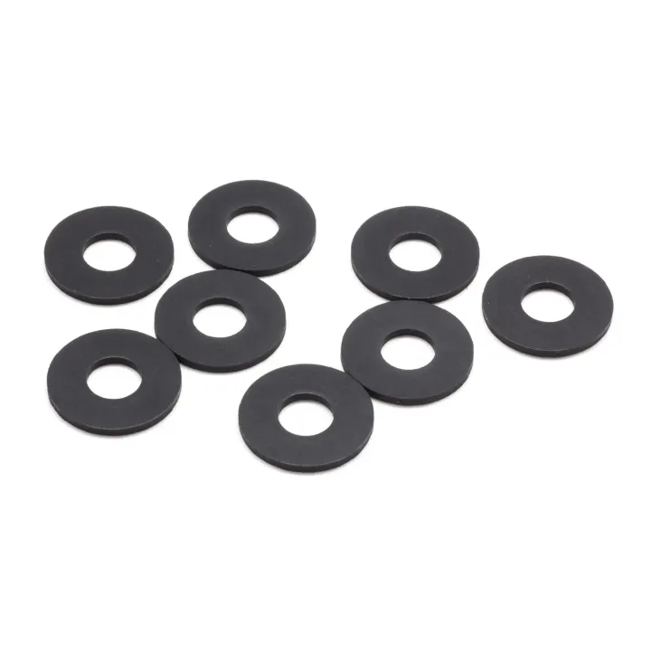 SMJ1035 Rubber Body Mount Spacer L (6X14X1.0mm/8Pcs)