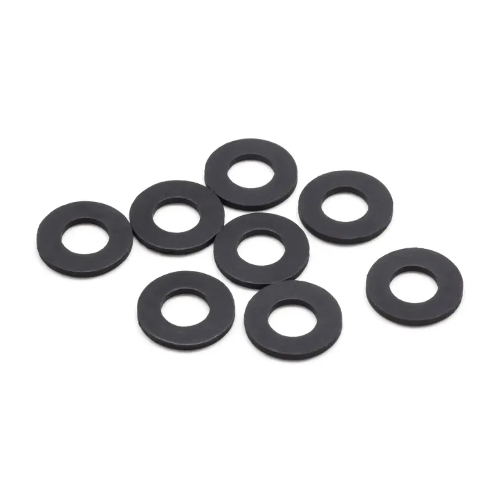 SMJ1034 Rubber Body Mount Spacer M (6X12X1.0mm/8Pcs)