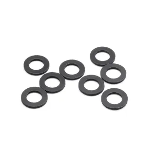 SMJ1033 Rubber Body Mount Spacer S (6X10X1.0mm/8Pcs)