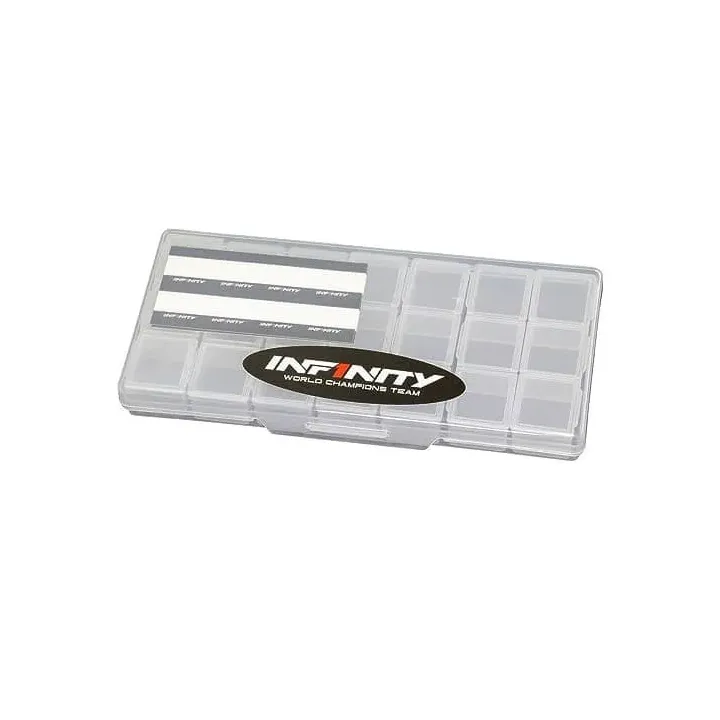 A0079 Small Plastic Parts Case (3 Compartments /7Pcs) − InfinityRC