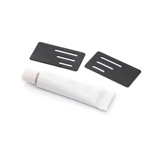 SMJ1323G Wing Endplate With Slit For 1/10 Tc With Glue (Black/0.5mm/2Pcs) − InfinityRC