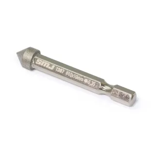 SMJ1307 Diamond Countersink File (6.35mm Hex Shaft Bit) − InfinityRC