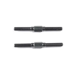 F019 Alu Turnbuckle M3X33mm (Black/2Pcs) − InfinityRC