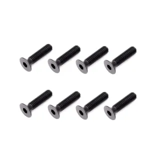 B02312 M3X12mm Flat Head Screw (8Pcs) − InfinityRC