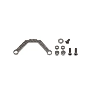 TS144 Chassis Brace (Front/Graphite) − InfinityRC