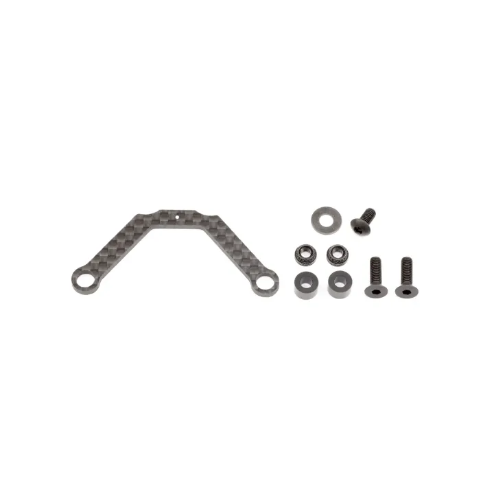 TS144 Chassis Brace (Front/Graphite) − InfinityRC