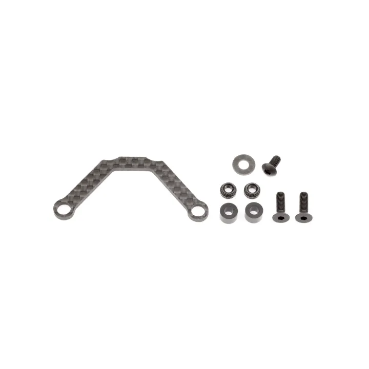 TS145 Chassis Brace (Rear/Graphite) − InfinityRC