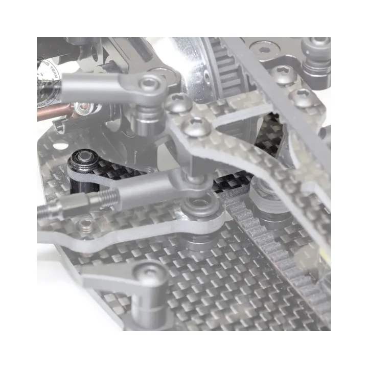 TS145 Chassis Brace (Rear/Graphite) − InfinityRC