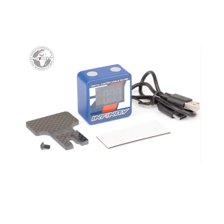 A0119 Digital Caster Angle Gauge (for Speciale) − InfinityRC