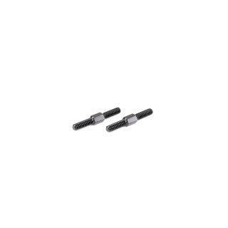 TS064 Alu Turnbuckle M3X25mm (Black/2Pcs)